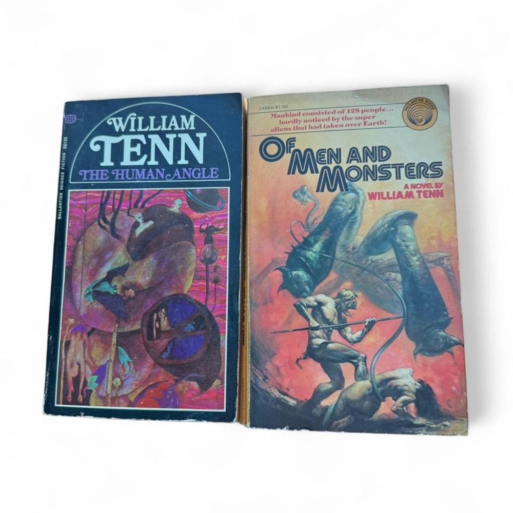 William Tenn science fiction books The Human Angle and Of Men and Monsters